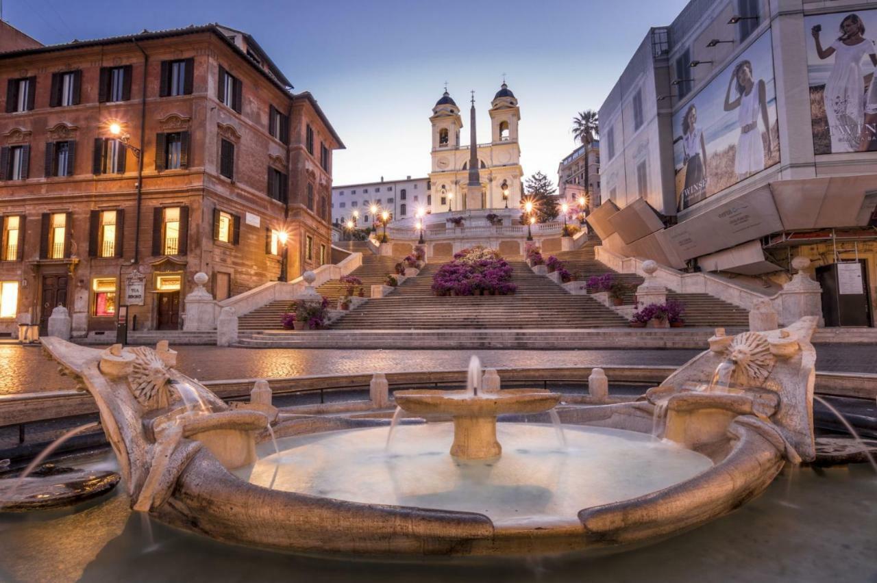 Vittoria Palace Spanish Steps Рим Экстерьер фото